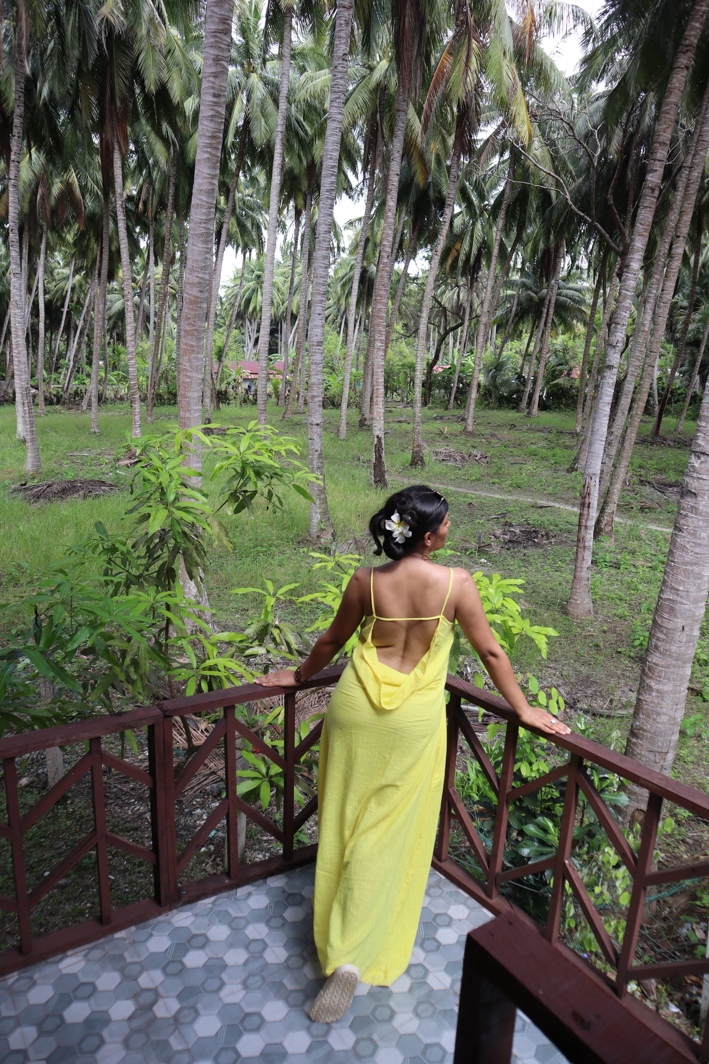 Golden Hour Fuchsia Backless Dress