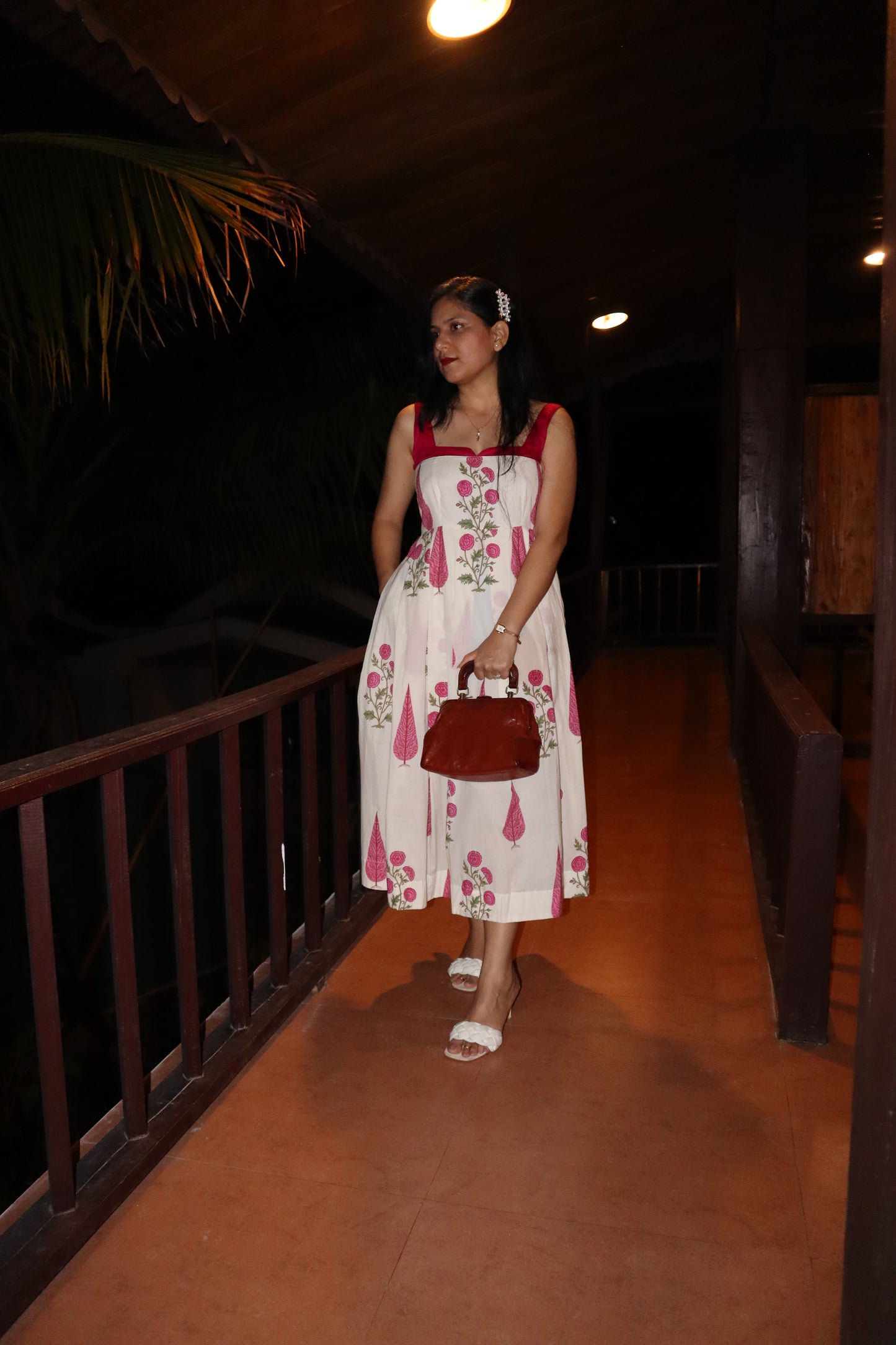 Snow(white) At The Beach Maxi Dress